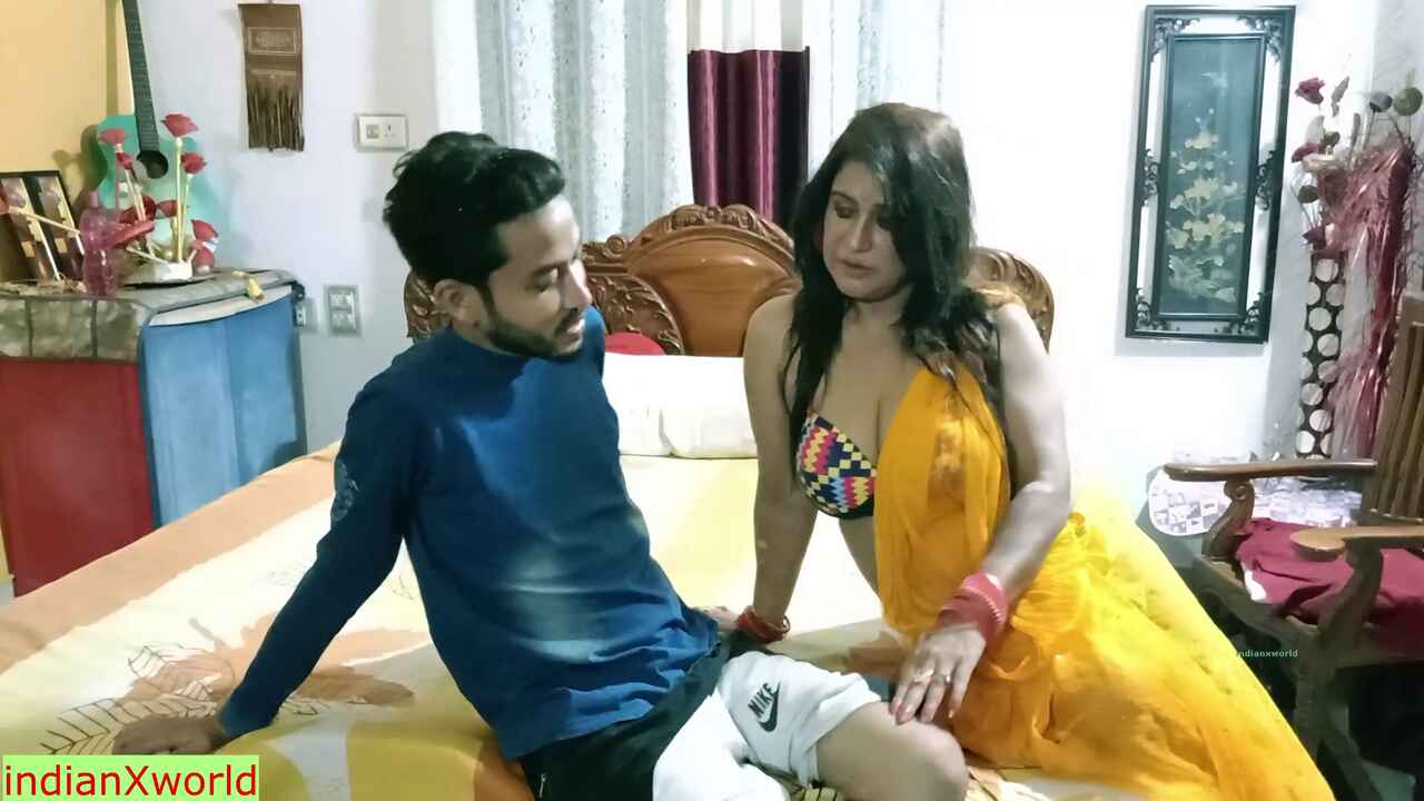 Inadahot - indian hot mom fuck stepson hot porn video UncutHub.com